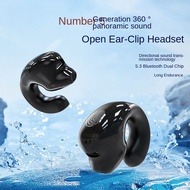 Gaming Bluetooth Headset Ear Clip-On Touch Long Standby Bluetooth Headset Running Sports Bluetooth Headset Painless Wear Wireless