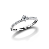 Jubilee Diamond แหวนเพชร Eternity Solitaire Diamond Ring เพชรแท้ เพชรน้ำ 99