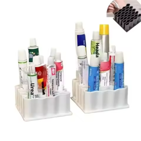 Plastic Ointment Holder Desktop Ointment Stand Material Cosmetics Storage Rack Pen Holder Home Ointm