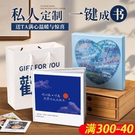 Custom Photo Book Album Production diy Printed Booklet Birthday Gift for Couples8One Inch Anniversar