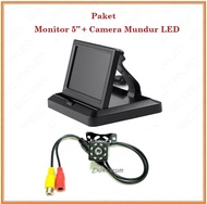 Monitor TV Lipat 5 inch - PAKET Monitor TV 5 inch & Kamera LED - Elvoir Store