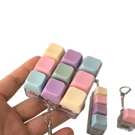 Mechanical Keyboard Axis Tester Keychain 4/9 Keys Button Keycap Finger Keyboard Caps Toy for Geeks a