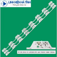 TCL 43P1 TV led bar - Set of 3 8 LED bars for TCL TV L43P1 4C-LB4308-ZM3 6V led 77cm long