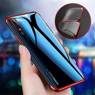 【Free Lanyard】For Huawei P20 P30 P40 P50 Pro P30 P20 P40 Lite Luxury Ultra Thin Plating Soft TPU Plating Shockproof Phone Case