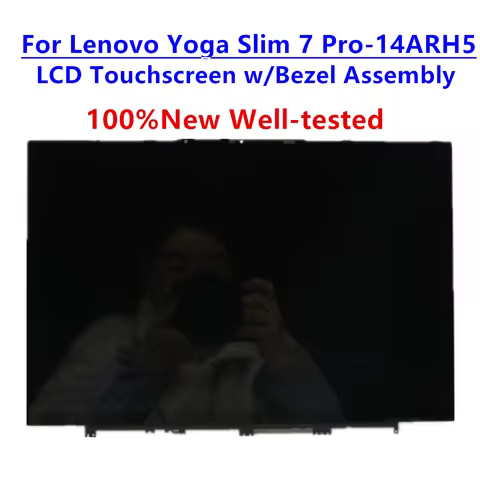 5D10S39694 5D10S39704 New For Lenovo Yoga Slim 7 Pro-14ARH5 14.0" FHD LCD Touchscreen w/Bezel Assemb
