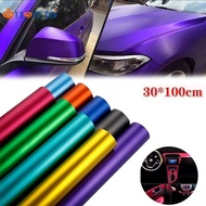 30x100cm Waterproof DIY Motorcycle Sticker/ Car Styling 3D Car Matte Black Vinyl Wrap Roll Film/ Multiple Color Choose