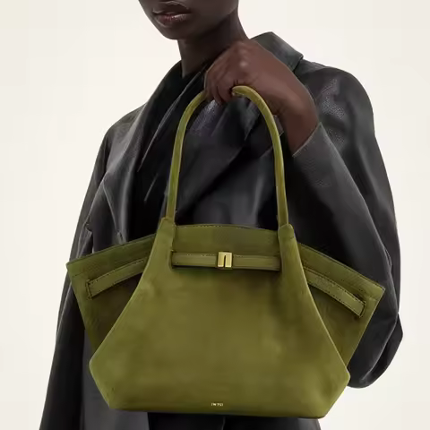 JW Pei Dumpling Bag Suede Shoulder Crossbody Underarm Bag Niche Design Fashion Handbag Tote Bag