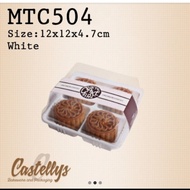 Mtc504 Tray Mika Lid Mooncake 50gr Pia Mochi Snowskin Pudding
