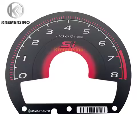 Dashboard Instrument Retrofit for Honda CIVIC SI Instrument face-plate Polyester Film Face-plate FA5