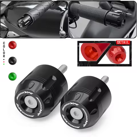 Motorcycle 7/8" 22mm Handlebar Grips End Plug Slider Cap For S1000R S1000RR S1000XR M1000RR M1000R M