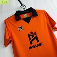 IMANE V-neck sports shirt with IMANE logo in the middle IMA1 002