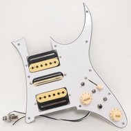 Prewired Pickguard Ibanez RG Guitar HSH Pick Guard White Multifunction Switch For Ibanez RG Series E