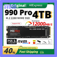 SVDSD 990 PRO โซลิดสเตทไดรฟ์ SSD 4TB 2TB 1TB M.2 2280 SSD PCIe4.0เล่นเกม NVMe 7450เมกะไบต์/วินาทีสำหรับ PS5แล็ปท็อปเดสก์ท็อป FQDVS
