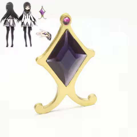Athemis Puella Magi Madoka Magica Akemi Homura Soul Gem Cosplay Accessories For Cosplay Costume