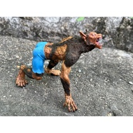 Papo Werewolf Simulated Animal Mythical Half-Beast Character Doll Model Toy K4QM