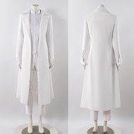 White Cosplay Costume Set Alien Stage Performance Suit Two-Dimensional Stage Ivan Female Character G