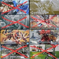 賣全新bandai pb hg cathedral gundam, hg lagowe, hgbf gouf crimson custom紅老虎