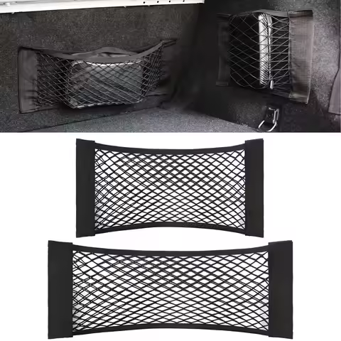 Car Organizer Trunk Net Cargo Luggage Storage Mesh for Audi A1 A3 A4 B6 B8 B9 A3 A5 A6 A7 A8 Q2 Q7 Q
