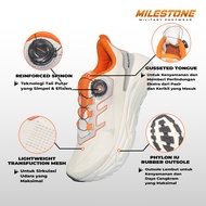 Sepatu Running Tali Putar Untuk Olahraga Lari Milestone Proxima Spesifikasi Standart Jatah TNI POLRI