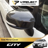 Honda City GM6 T9A 6th Side Mirror Carbon Cover City (2014-2019) V Project Car Accessories