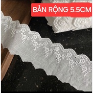Coarse decorative lace, many patterns, size 3.7cm to 6cm (5 meters)