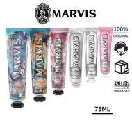 Marvis Toothpaste 85ml/75ml Fluoride Brightening Freshens Breath（original form Italy）