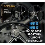 Y15ZR/LC135 HYLOS FG511 CUSTOM ADATER SPORT RIM