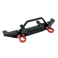 For WPL C14 C24 C24-1 1/16 RC Cars Metal Anti-Collision Front Bumper 4WD Truck Track Upgrade Parts