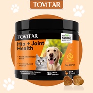 🔥Tovitar® Joint Health + Multivitamin Soft Chews for Dogs & Cats – 45 chews| Supports Mobility & Ove