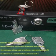 Car 4-Channel Host Card Machine Key Truck Recorder 506 Universal Key SW001A ZBLU