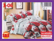 Bed Sheet Single/Cadar Getah keliling/Cadar Murah/Single/Bed sheet/Cadar/Single Bed Sheet/Cadar Sing