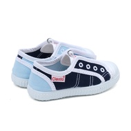 Cienta Kids Doble Velcro Puntera Tintado Sneakers Kids Shoes (Navy Sky)