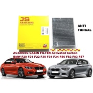 CABIN AIR FILTER Activated Carbon BMW F20 F21 F22 F30 F31 F34 F80 F82 F83 F87 AC32003C