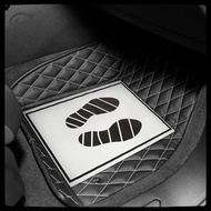 [8C11] 10/25Pcs Disposable Paper Foot Mats Portable Vehicle Foot Pads Folding Floor Mats Car Foot Pa