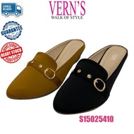 Vern’s Women Wedges Fashion Mules Shoes S15025410 RM69.99/kasut perempuan/tali tutup kasut/tinggi ka