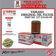 YAMAHA ORIGINAL OIL CLEANER ELEMENT / OIL FILTER / PENAPIS MINYAK HITAM / LC135 Y15ZR SRL115 FI FZ15