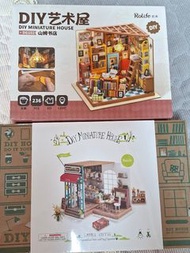 Rolife DIY 藝術屋 山姆書店 模型