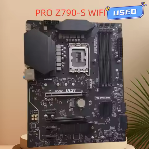 MSI Intel Z790 Motherboard PRO Z790-S WIFI Motherboard LGA 1700 DDR5 256GB support 13700KF 12900KF 1