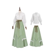 Women's 2-Piece Medieval Renaissance-Inspired Dress Set