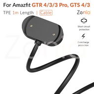 Smart Watch Dock Charger Adapter USB Charging Cable for Amazfit GTR 4 3 Pro GTS 3 4 GTR3 GTS3 GTR3 GTS4 Amazfit T-Rex 2 T-Rex2 Accessories