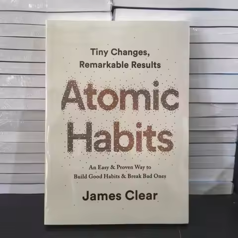 Atomic Habits English Book Self Help Personal Growth Habit Formation Behavior Change Non Fiction Lif
