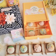 Japanese Wagashi mooncakes set DELIVERY FOR KLANG VALLEY ONLY)