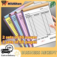 60 pages Duplicate receipt Carbonized Resibo Receipt paper price Note Calculator