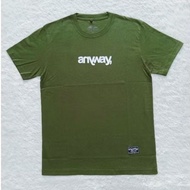 Anyway Army 731 "anyway" Short Sleeve T-Shirt