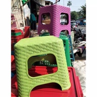 3 Pcs Rattan Stool / Rattan Chair / Rattan Chair / Plastic Rattan Chair