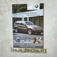 Leaflet catalog brochure Poster bmw X5 3.0i bmw X5 4.4i 2003