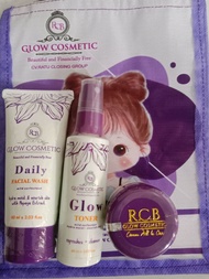 RCB GLOW SKINCARE 1 PAKET BPOM/RCB GLOW 1 PAKET ORI/RCB GLOW 1 PAKET LENGKAP/RCB GLOW