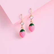 Hyl Jewelry 472E Anting Titanium Anak Anti Karat Karat Dan Luntur Tidak Selamanya Emas Bayi Muda Asl