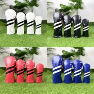 GOLF Club Cover Two Slanted Wooden Club Cover Head Cover No. 1 Wooden GOLF Iron Wood Club Ball Head 