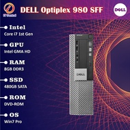 i7 16GB RAM 960GB SSD Dell Optiplex 980 SFF desktop PC - also i3 i5 256GB 480GB ; 250GB 500GB HDD